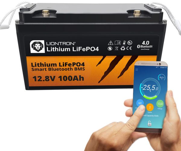 Liontron Lithium LiFePO4 LX Smart BMS 12,8V 100AH: Die Zukunft der Batterietechnologie